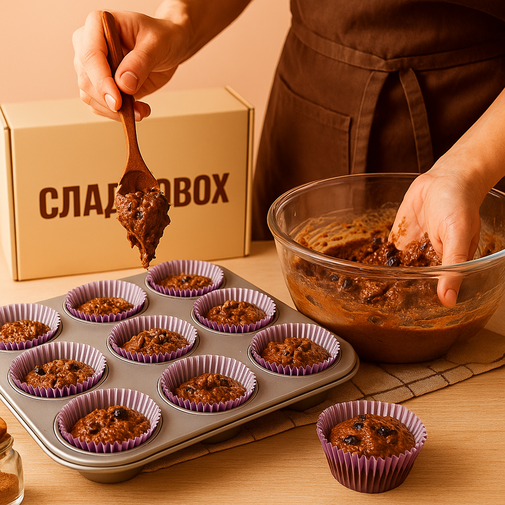 SladkoBox: Summer Muffin Edition – лимитирана лятна кутия с мъфини с шоколад и боровинки